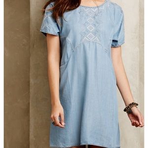 SOLD Holding Horses Chambray Tunic